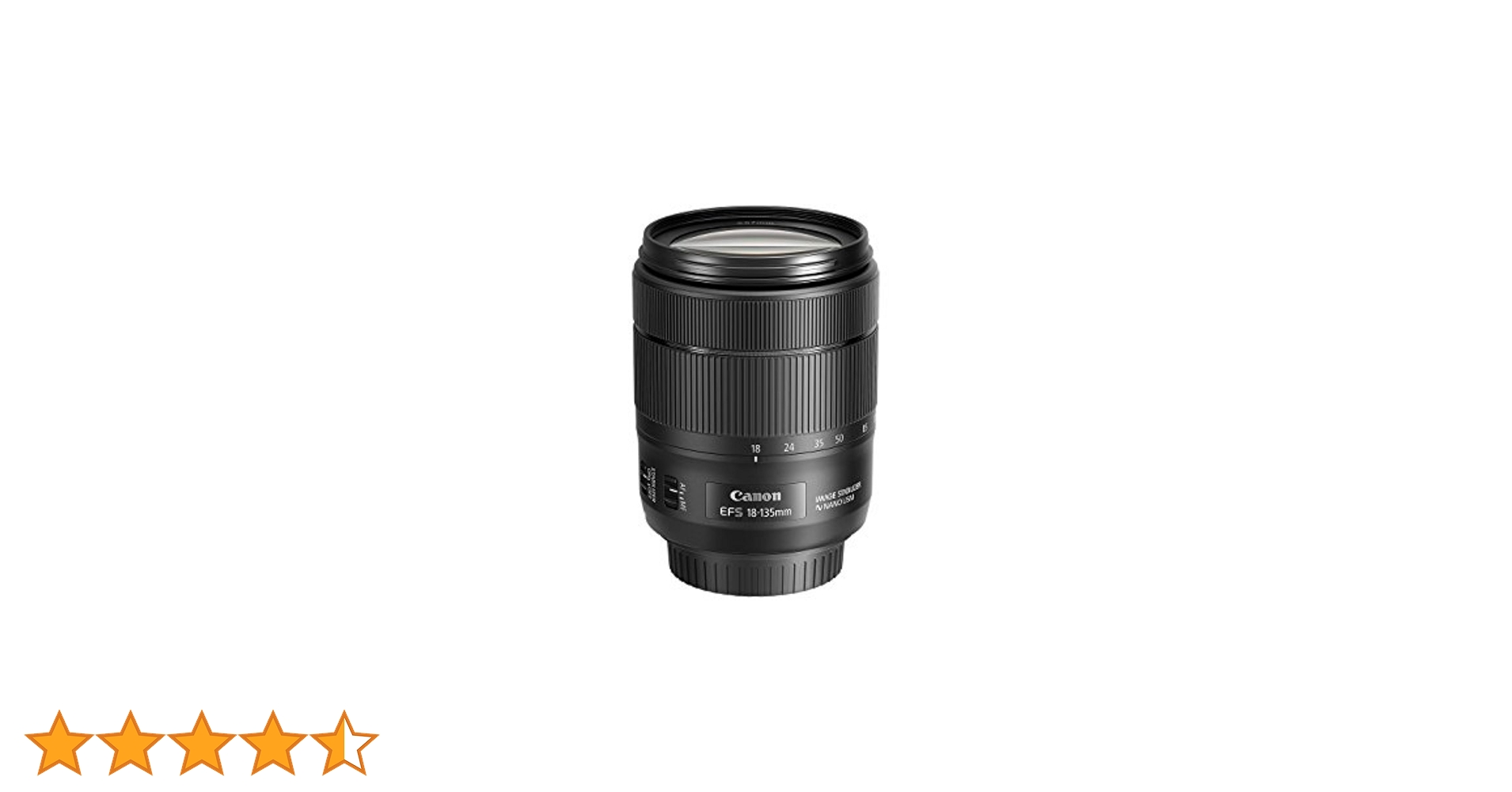 Canon Cameras US 1276C002 All-Round Lens EF-S 18-135mm f/3.5